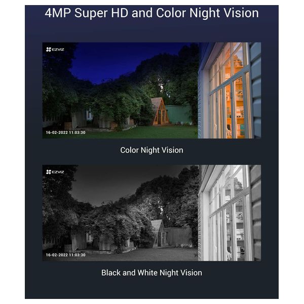  EZVIZ CB8 - Home Security Camera - White 
