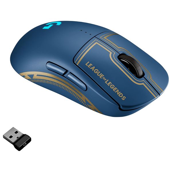  Logitech G Pro - Wireless Gaming Mouse - Blue 