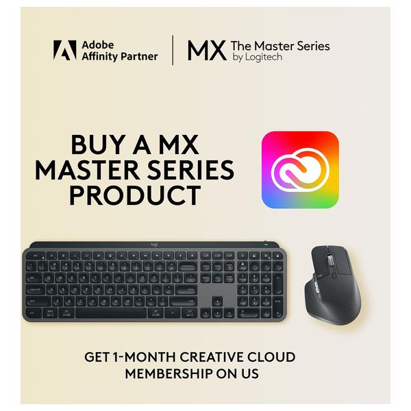 Logitech Wireless Keyboard & Mouse Combo - Black