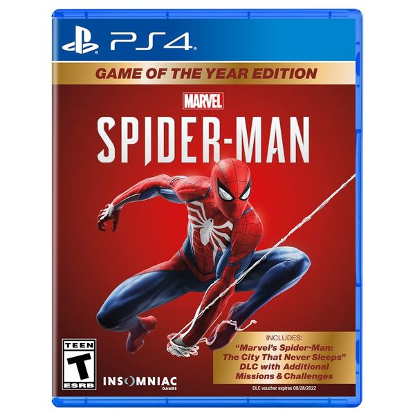  PS4 - Marvel's Spider-Man: Game of The Year Edition 
