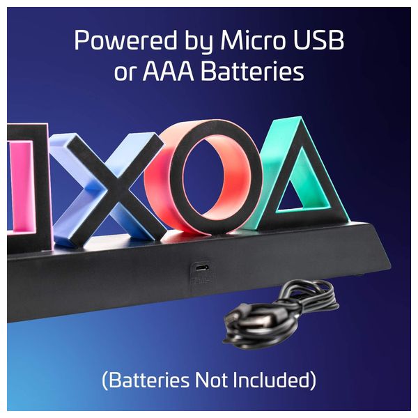  Playstation Icons Light Led  