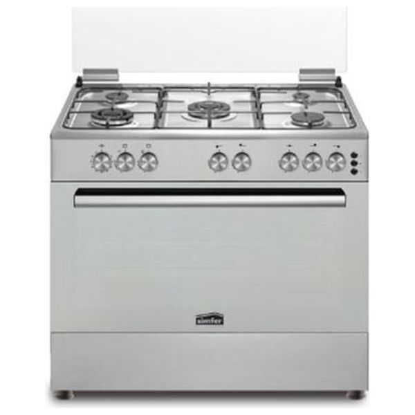Elryan: Simfer F9502SGWHP-FFD-2W - 5 Burners - Gas Cooker - Stainless Steel