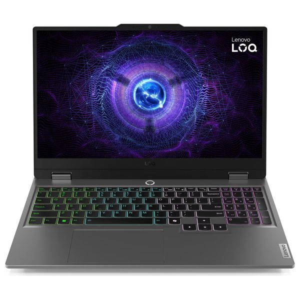 لابتوب العاب لينوفو 15.6-انج - LOQ 15IRX9 Gaming - Core i7-14700HX - NVIDIA GeForce RTX 4060-8GB - دوز - DDR5 16 كيكابايت/512 كيكابايت SSD