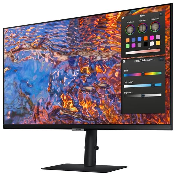 شاشة سامسونج LS27B800PXMXUE - مسطحة 27 انج - 60 هرتز - 5 مللي ثانية IPS - أسود