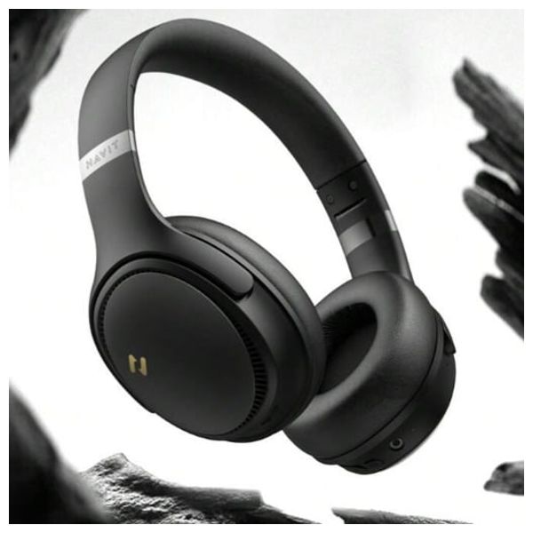  سماعة بلوتوث حول الاذن هافيت - H630BT BK - بطارية بحجم 500 مللي امبير - اسود 
