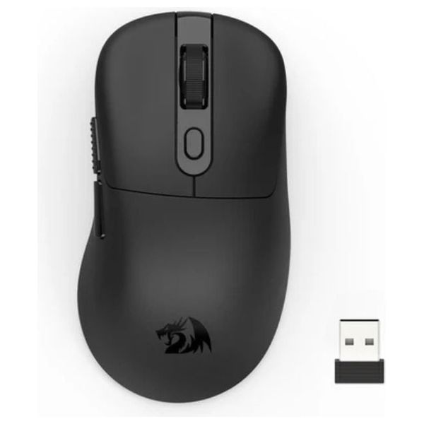  Redragon Ultra-Light Gaming Mouse - High-resolution adjustable up to 26,000 DPI - 1000Hz polling rate for maximum responsiveness - Black 