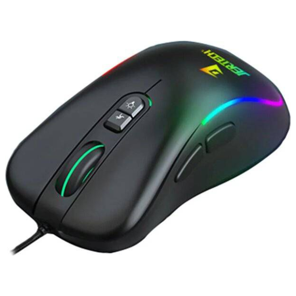  Jertech XP13 Wired Gaming Mouse - RGB - 1.5m - Black 