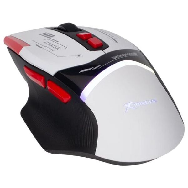 XTRIKE ME GM-323 Professional Gaming Mouse - Up to 12800 DPI - 8 Buttons - RGB Lighting - 69g Weight - 5 Million Click Lifespan