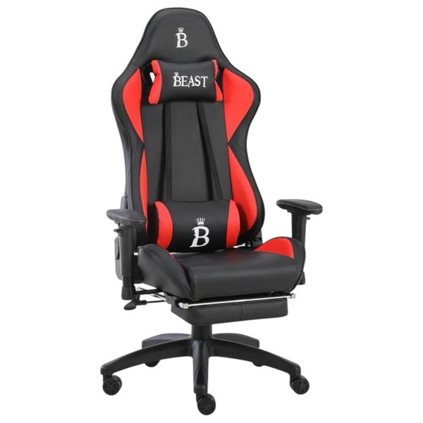 كرسي العاب بيست - SD 024A - ارجاع كامل حتى وضع الاستلقاء - مساند راس وظهر - اسود