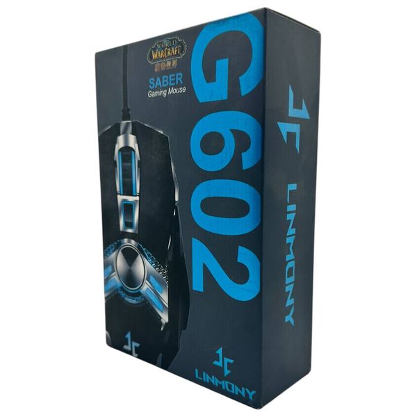 BR G602 - Wired Gaming Mouse - RGB - Up to 2400 DPI - Black