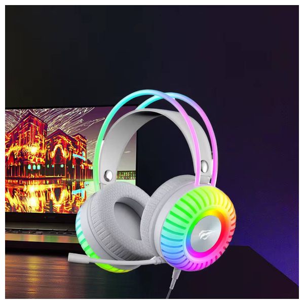  Havit GAMENOTE H2046U – Gaming Headset – Cable Length 2.1 m – White 