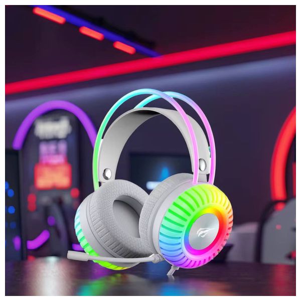  Havit GAMENOTE H2046U – Gaming Headset – Cable Length 2.1 m – White 