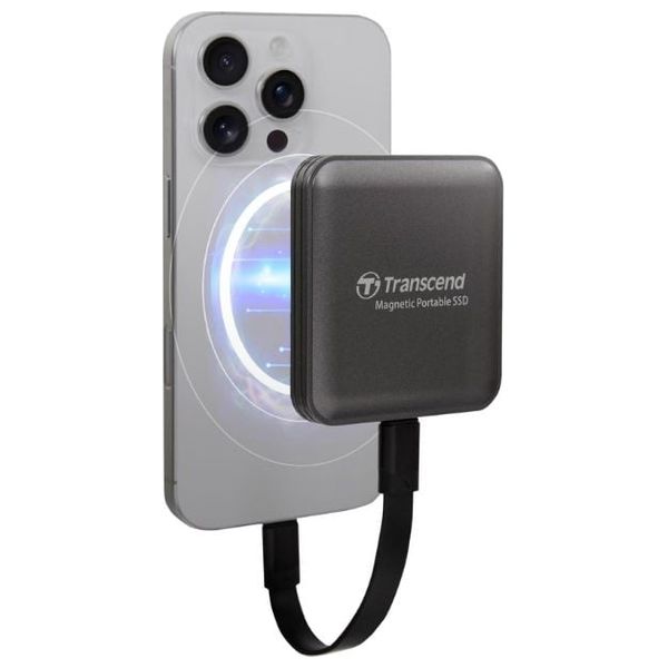  هارد ترانسيند - خارجي مغناطيسي -1 تيرابايت - ماك سيف - سرعة 2000MB/s 