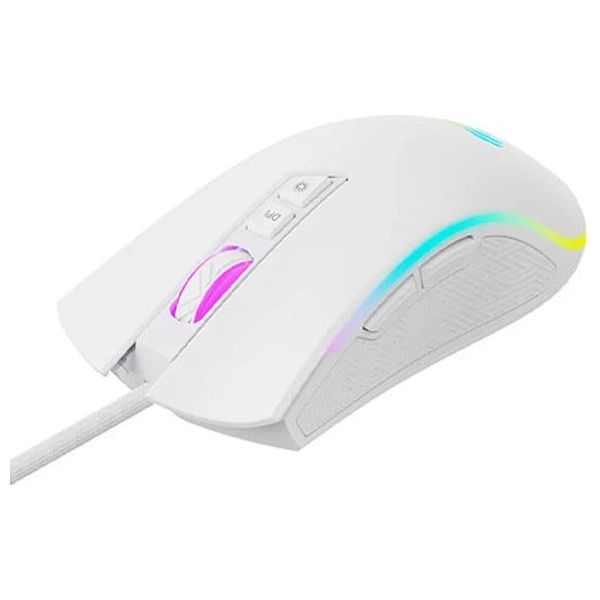  ماوس هافيت سلكي للالعاب - MS1034 - ابيض 