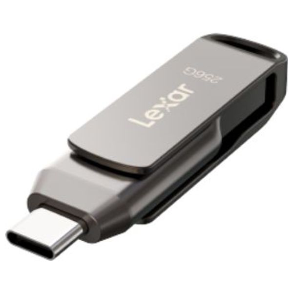 Lexar LJD400 - USB Flash Drive - 256GB - Up to 100 MB/s - Gray