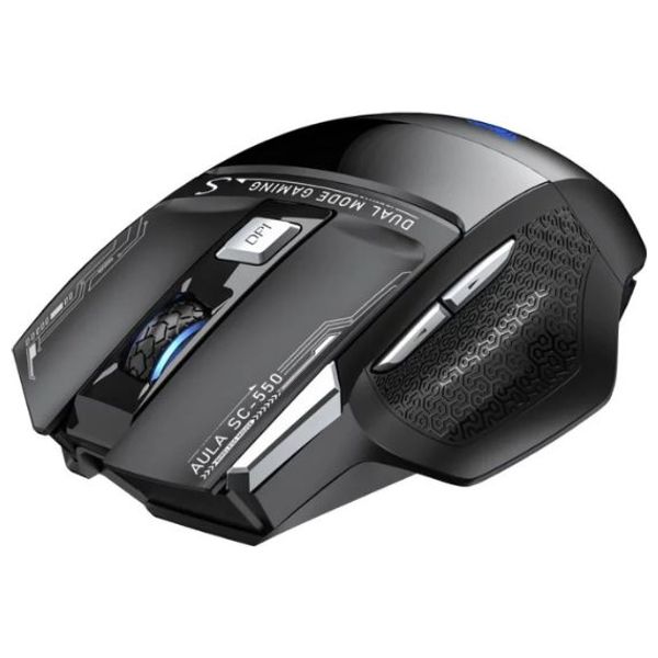 AULA SC550 - Wireless Gaming Mouse - High precision optical sensor - RGB - Black