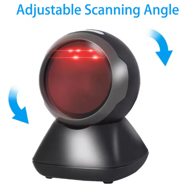 BR AQ6180 Wired Barcode Reader 2D  - USB Port Compatible with All Platforms