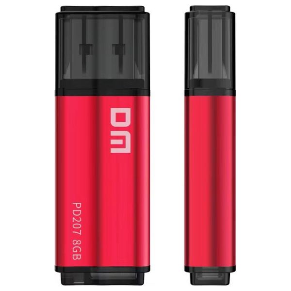  فلاش ميموري دي ام - PD207 - بحجم 4 كيكابايت - احمر 