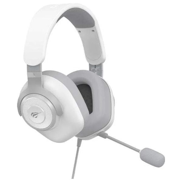  Havit H2230d - Gaming Over Ear Wired Headphone - 1.8m - Omnidirectional Microphone - White 