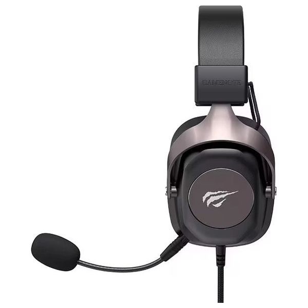  سماعة سلكية حول الاذن هافيت - HVMH H2002S BO - بطول 1.7 متر - اسود 