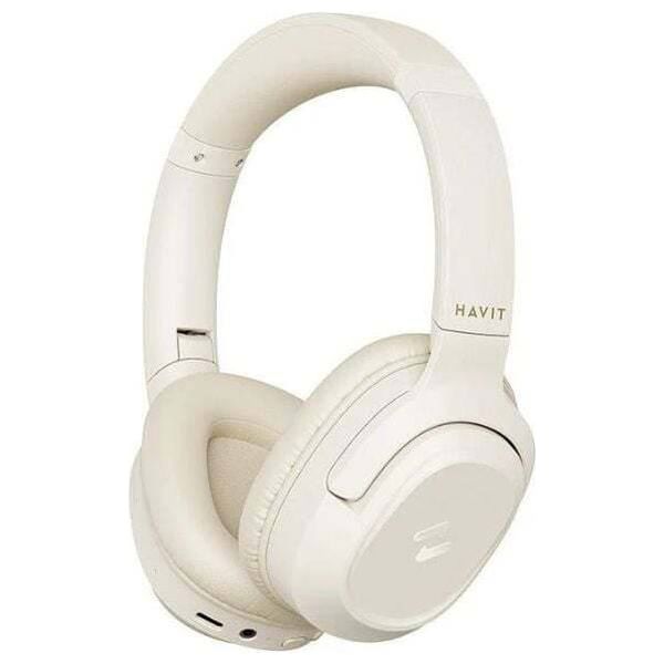  Havit H612BT Wireless Bluetooth Headphones - White 