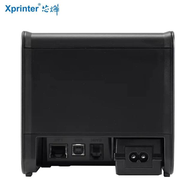 XPrinter 80mm Thermal Receipt Printer - 200 mm/s - USB, LAN Connection - Black - XP-80T