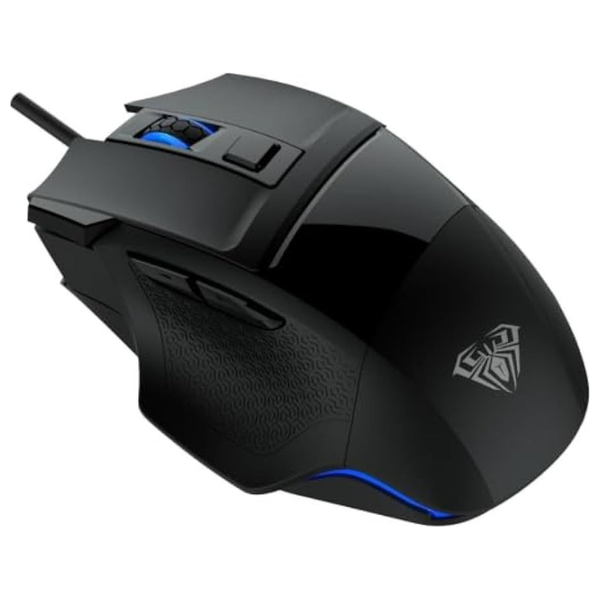  AULA S12 Wired Gaming Mouse - Black 
