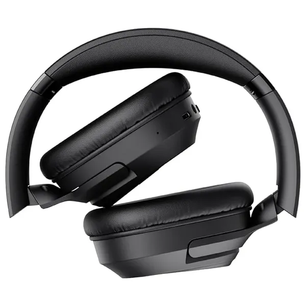  سماعة بلوتوث حول الاذن هافيت - H612BTPRO BK - بطارية تعمل لمدة 50 ساعة - بلوتوث 5.4 - اسود 