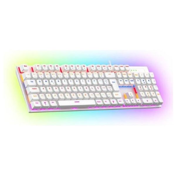 Stinger SK-5000 - Mechanical Keyboard - RGB Backlit - White 