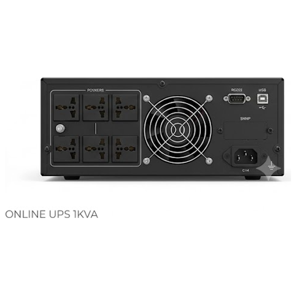 Rock Online UPS - 1000VA - Black 