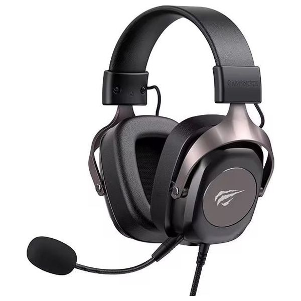  سماعة سلكية حول الاذن هافيت - HVMH H2002S BO - بطول 1.7 متر - اسود 