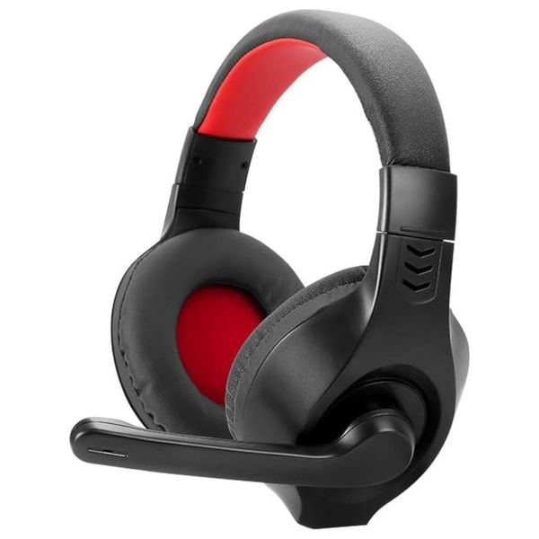  XTRIKE ME HP-312 Over-Ear Stereo Gaming Headset - 40mm Drivers - Omni-directional Microphone - Built-in Volume Control - Comfortable Ear Cushions - 2 x 3.5mm Jack - Black 