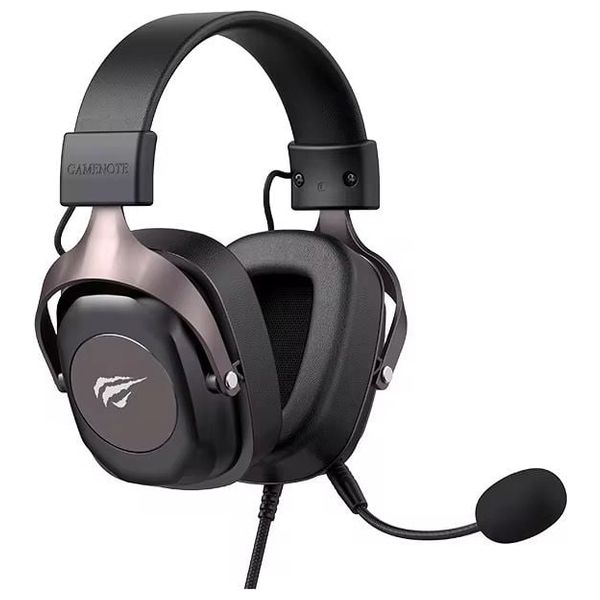  سماعة سلكية حول الاذن هافيت - HVMH H2002S BO - بطول 1.7 متر - اسود 