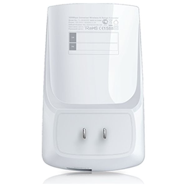 موسع نطاق واي فاي تي بي لنك TL-WA850RE - 300 ميجابت/ثانية - ابيض
