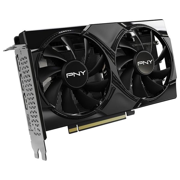 كرت شاشة بي ان واي - NVIDIA GeForce RTX - 5060 8GB - مروحة مزدوجة - اسود