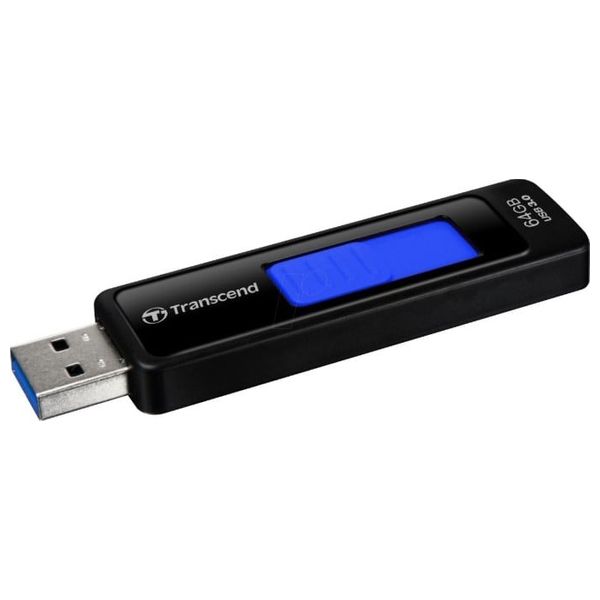  Transcend JetFlash  - 128 GB - USB 3.0 - Black 