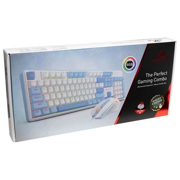  Redragon S139 - Wired Gaming Keyboard - RGB - Standard scroll wheel - Black 