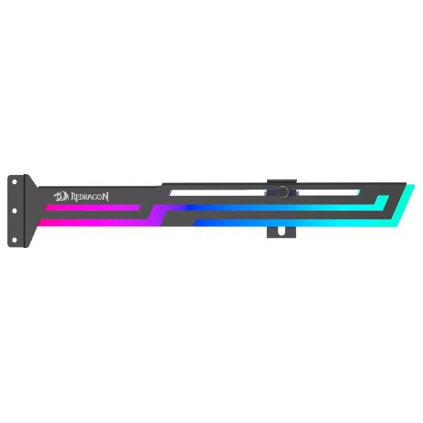 Redragon GCP03 - Graphics Card Holder - Dynamic Lighting - 5V 3PIN - Black