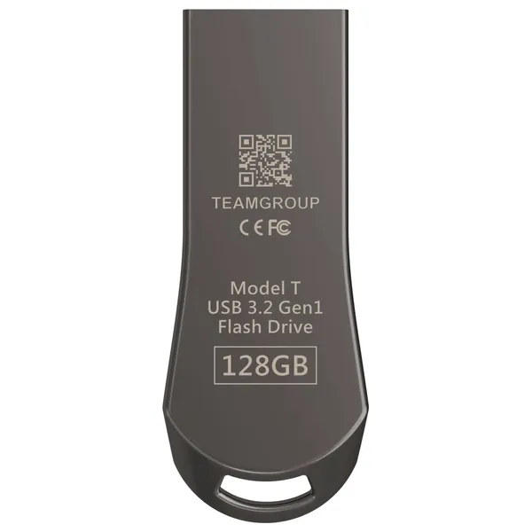 Team Group TMODELT3128GF01 - Flash drive - 128GB - black