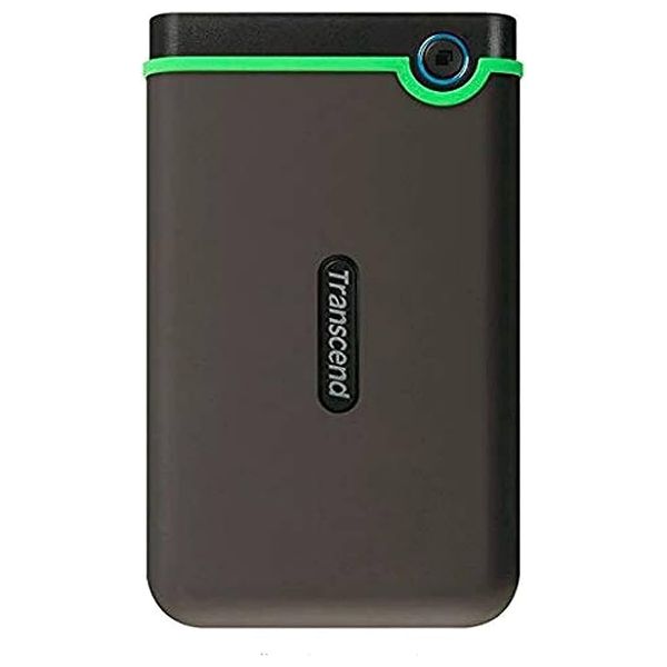  Transcend 1TB -  Portable Hard Drive -  Anti-Shock Resistant - Black 