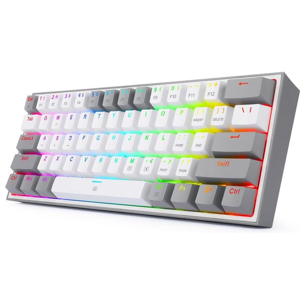 Redragon RD-S131 - Wired Gaming Keyboard - RGB - 1.8m - White