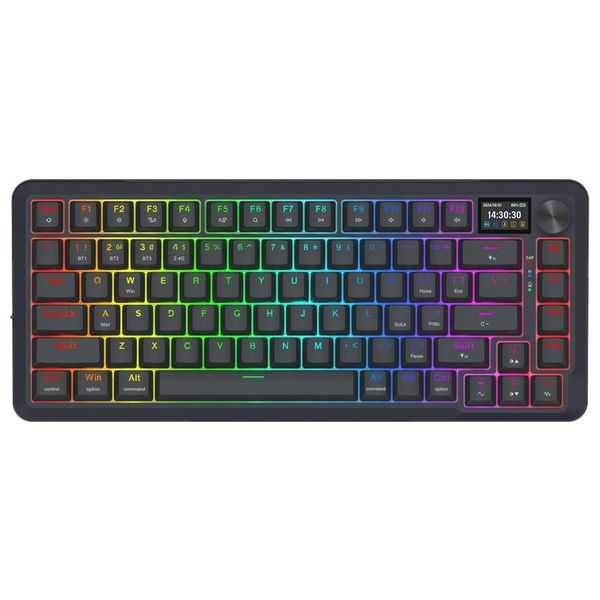 Redragon K708-PRO - Gaming Mechanical Keyboard - 75% Compact - Tri-Mode - Black