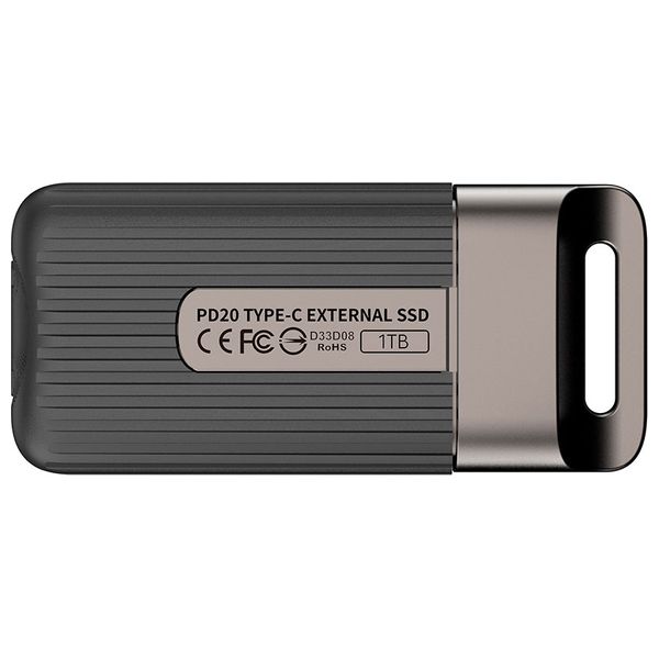 Team Group PD20 - 2TB - External SSD Hard Drive - IP54 - Up to 2000 MB/s -  Black
