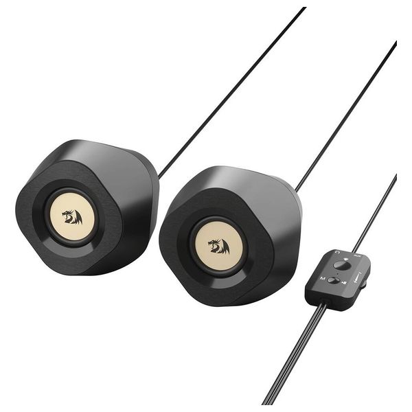 Redragon GS590 - Desktop Speakers - RGB - Bluetooth 5.0 - Black