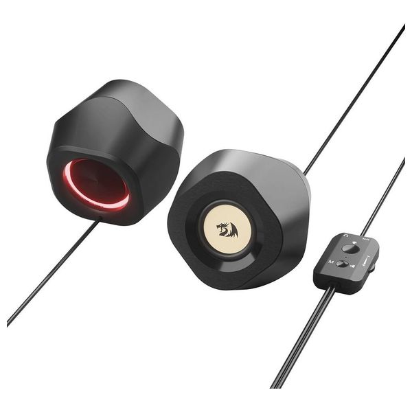 Redragon GS590 - Desktop Speakers - RGB - Bluetooth 5.0 - Black