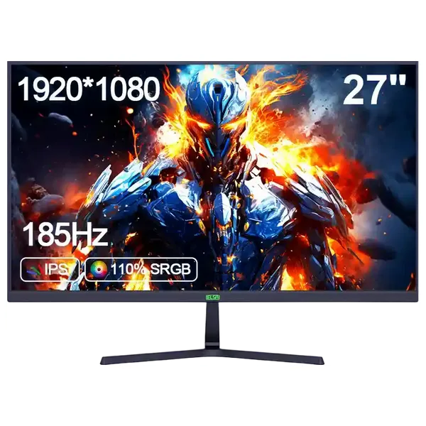 Elsa Gaming Monitor - 27 inches,  IPS - Full HD - Refresh Rate 185Hz (high-speed gaming performance) - 0.5 ms - Black