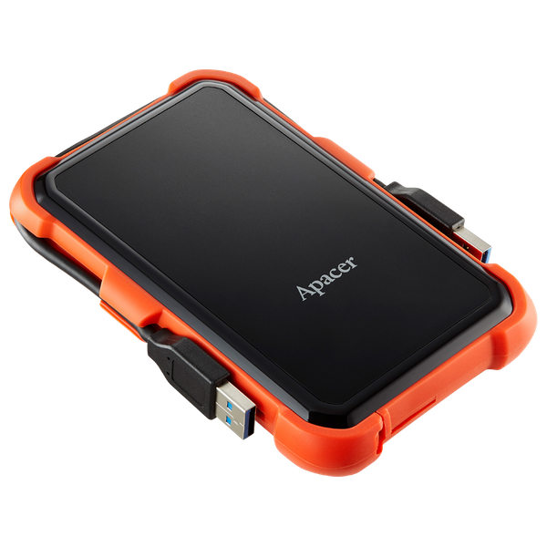Apacer AP1TBAC630T-1 - External Hard Drive - 1TB - Black