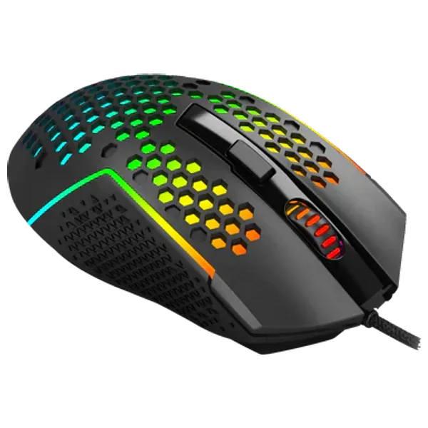 Redragon M987P-K - Wired Gaming Mouse - Lightweight - 52000 DPI Sensor - Black