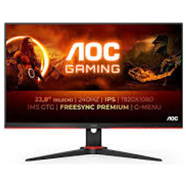  AOC - 23.8 Inch G2 SERIES -Series - Flat Monitor - 240Hz - 0.5ms Response Time - Full HD 