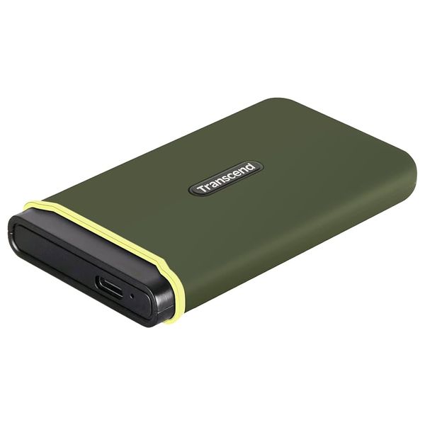  Transcend - Portable SSD Solid State Drive - 2TB - USB 3.2 - Green 